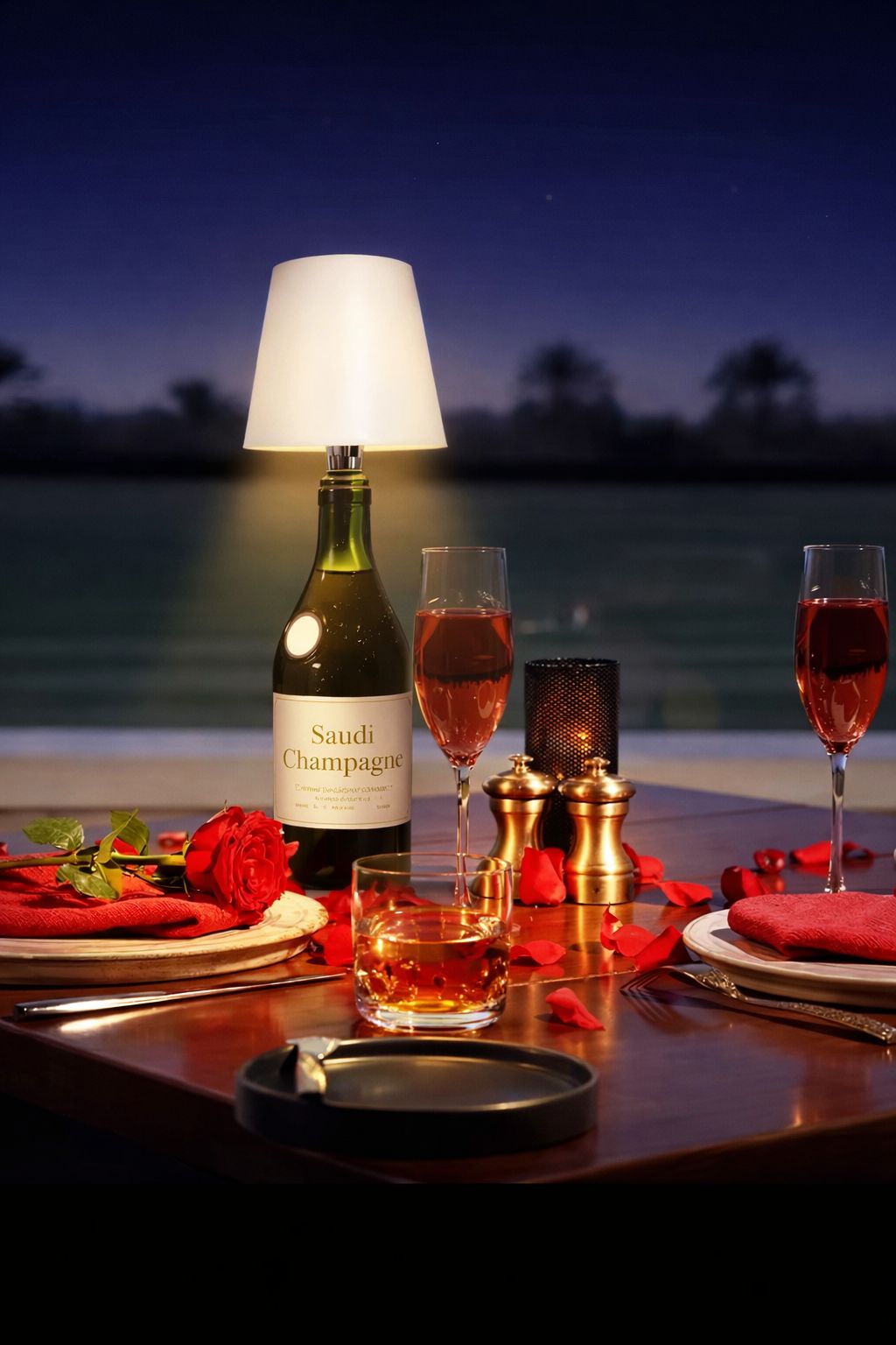 Bottle lamp – Mood Maker